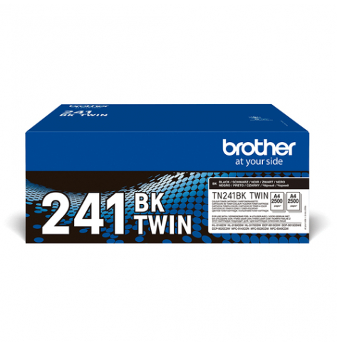 BROTHER TN241BK TWIN-pack black s BK 2500str/cartridge