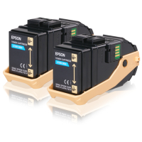 Toner EPSON Double Pack Cyan 7.5kx2 for AL-C9300N