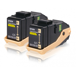 EPSON Double Pack Yellow 7.5kx for AL-C9300N
