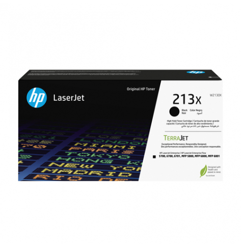 HP 213X Black Original LaserJet Cartridge