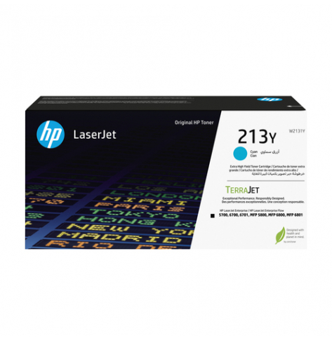 HP 213Y Cyan Original LaserJet Cartridge