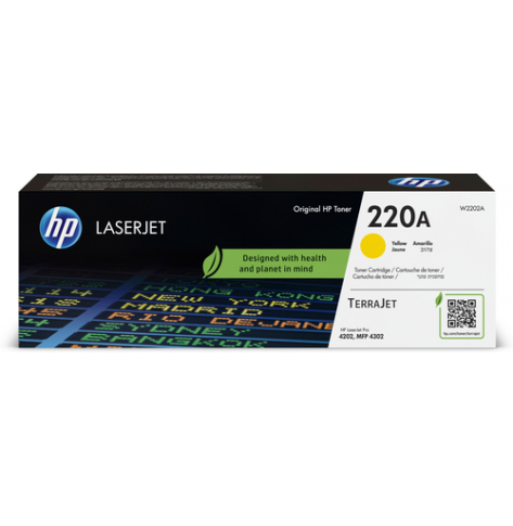 HP 220A Yellow Original LaserJet Cartridge