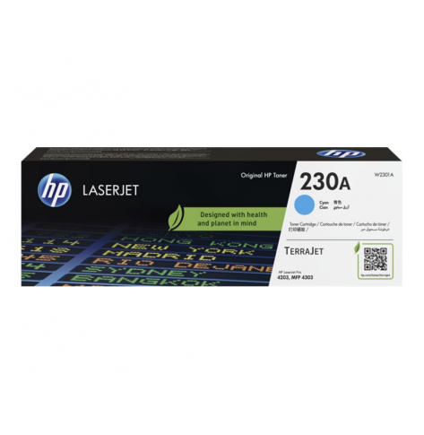 HP 230A Cyan Original LaserJet Cartridge