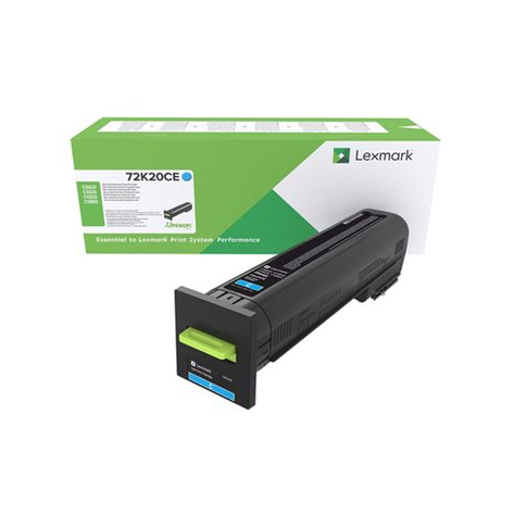 LEXMARK 72K20CE Lexmark cyan 8 000 str. korporacyjny CS820 / CX82 / CX860