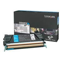 Toner LEXMARK C534 cartridge cyan extra high capacity 7.000 str 1-pack