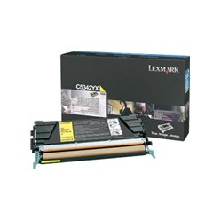 LEXMARK C534 cartridge yellow extra high capacity 7.000 str 1-pack