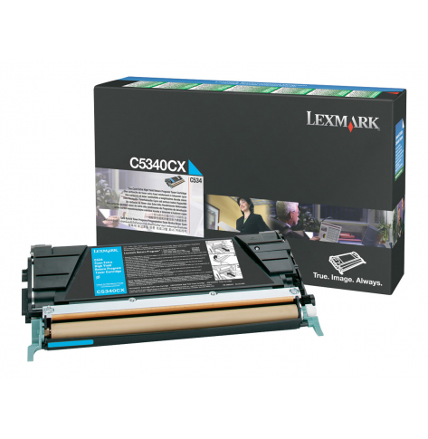 LEXMARK C5340CX Lexmark cyan zwrotny 7000str C534dn / C534dtn / C534n