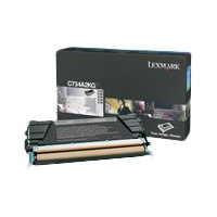 Toner LEXMARK C734 X734 cartridge black standard capacity 8.000 str 1-pack
