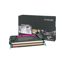 LEXMARK C736, X736, X738 cartridge magenta high yield 10.000 str 1-pack