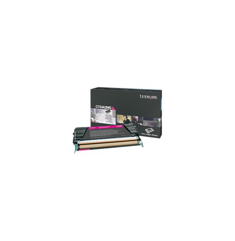 LEXMARK C736, X736, X738 cartridge magenta high yield 10.000 str 1-pack
