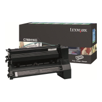 Toner LEXMARK C780H1KG Lexmark black zwrotny 10000 str. C780/C782