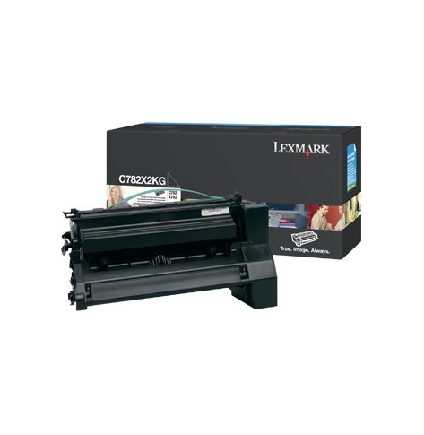 LEXMARK C782, X782e cartridge black extra high yield 15.000 str 1-pack