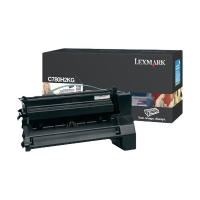 Toner LEXMARK C782, X782e cartridge black high yield 10.000 str 1-pack