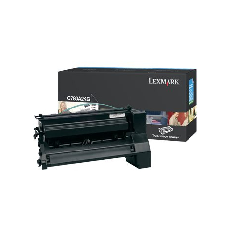 LEXMARK C782, X782e cartridge black standard capacity 6.000 str 1-pack