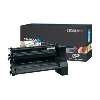 Toner LEXMARK C782, X782e cartridge cyan high yield 10.000 str 1-pack