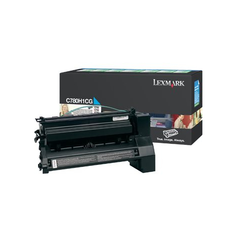 LEXMARK C782, X782e cartridge cyan standard capacity 10.000 str 1-pack return program