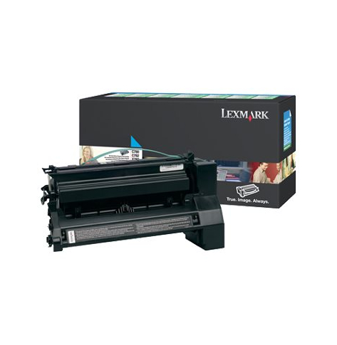 LEXMARK C782, X782e cartridge cyan standard capacity 6.000 str 1-pack