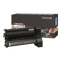 Toner LEXMARK C782, X782e cartridge magenta standard capacity 10.000 str 1-pack return program