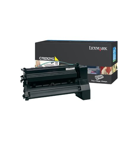 LEXMARK C782, X782e cartridge yellow extra high yield 15.000 str 1-pack