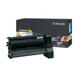 LEXMARK C782, X782e cartridge yellow standard capacity 6.000 str 1-pack