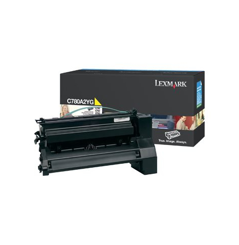 LEXMARK C782, X782e cartridge yellow standard capacity 6.000 str 1-pack