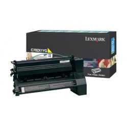 LEXMARK C782X1YG Lexmark yellow zwrotny 15000 str. C782