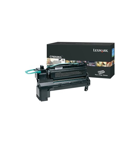 LEXMARK cartridge black for C792 20000 str