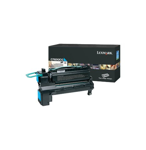 LEXMARK cartridge cyan for C792 20000 str