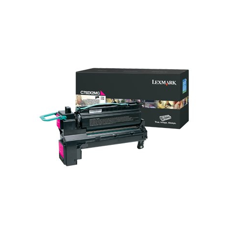 LEXMARK cartridge magenta for C792 20000 str