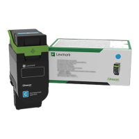 Toner LEXMARK CS632 CX635 Cyan Return 11.7K Cartridge