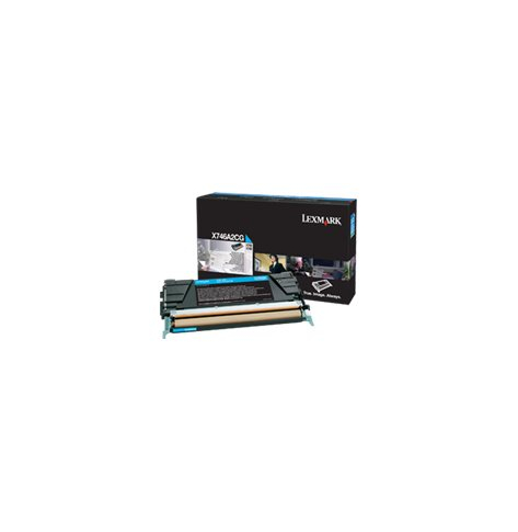 LEXMARK X746, X748 cartridge cyan standard capacity 7.000 str 1-pack