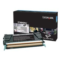 Toner LEXMARK X746H2KG Lexmark black 12 000 str. X746/X748