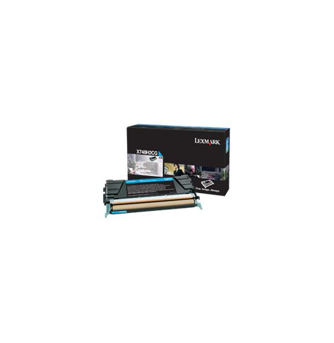 LEXMARK X748 cartridge cyan high capacity 10.000 str 1-pack
