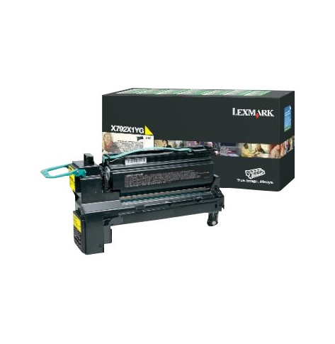 LEXMARK X792 YELLOW EHY PR.CARTR. 20K