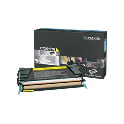 LEXMARK yellow C736x736,X738 10000 str
