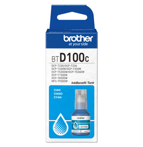 BROTHER BTD100C INK BOTTLE - CEE/GEN