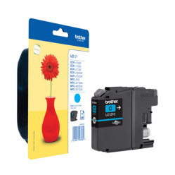 BROTHER LC-121 ink cartridge cyan standard capacity 300 pages 1-pack blister without alarm