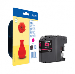 BROTHER LC-121 ink cartridge magenta standard capacity 300 pages 1-pack