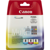 Tusz CANON 0621B029 Canon C/M/Y CLI8CMY CLI-8CMY 3x13ml iP4200/4300/4500/5200/5200R