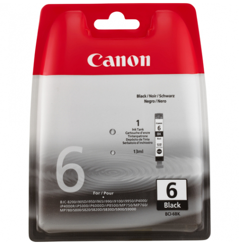 CANON 4705A002 Canon BCI6BK black BJC-8200, i950, S800/S820D/S830D/S900