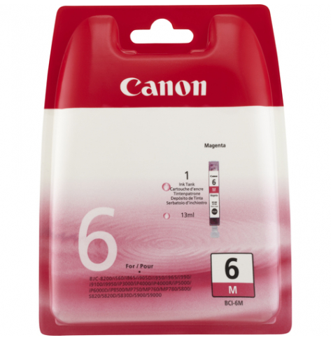 CANON 4707A002 Canon BCI6M magenta BJC-8200, i560, i950, S800/S820D/S830D/S900