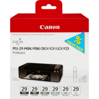 Tusz CANON 4868B018 PGI29 MBK/PBK/DGY/GY/LGY/CO Multi Pack