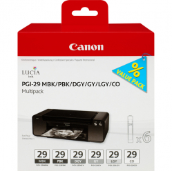 CANON 4868B018 PGI29 MBK/PBK/DGY/GY/LGY/CO Multi Pack