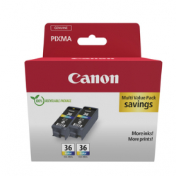 CANON CLI-36 Ink Cartridge Twin Pack