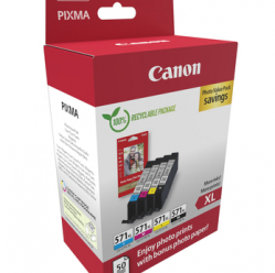 CANON CLI-571XL Ink Cartridge C/M/Y/BK + PHOTO PACK