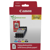 Tusz CANON CLI-581 Ink Cartridge BK/C/M/Y PHOTO