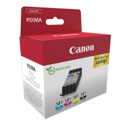 CANON CLI-581 Ink Cartridge C/M/Y/BK MULTI BL