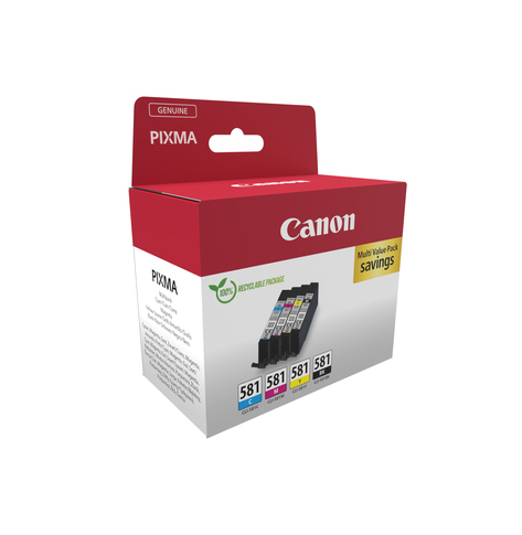 CANON CLI-581 Ink Cartridge C/M/Y/BK MULTI BL