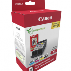 CANON CLI-581XL Ink Cartridge BK/C/M/Y PHOTO