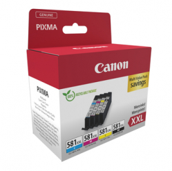 CANON CLI-581XXL Ink Cartridge C/M/Y/BK MULTI Sec